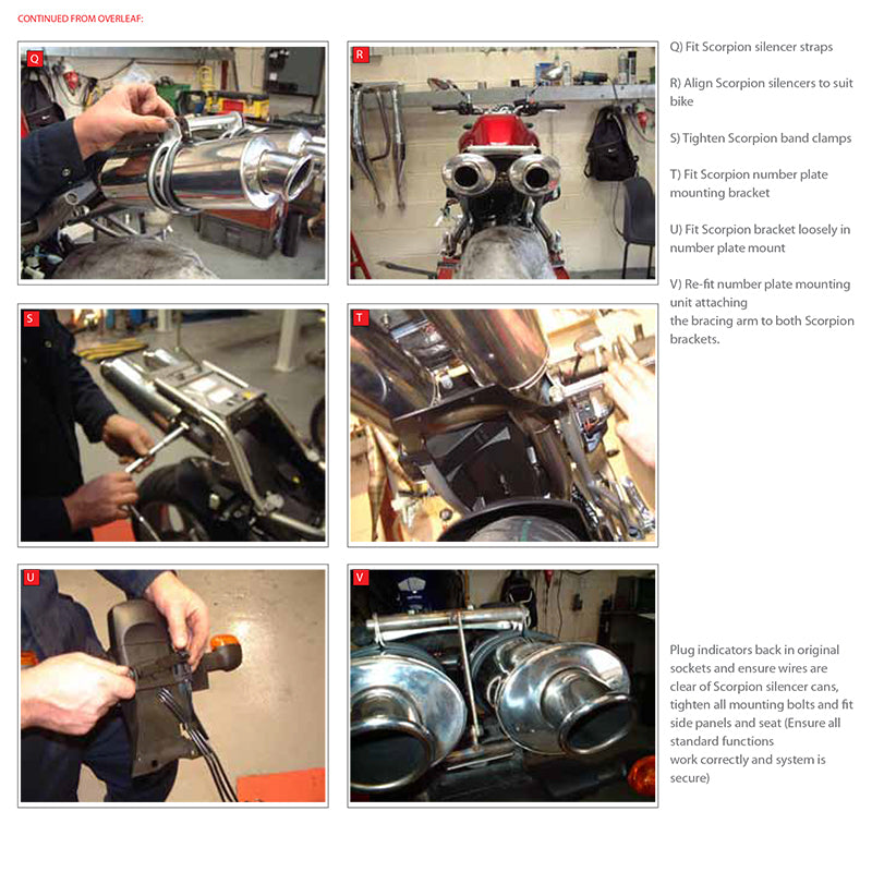Scorpion Factory Satin Titanium Round Exhaust - Yamaha FZS 600 Fazer FZ6 2004 - 2006