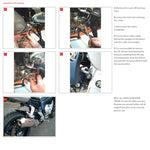 Scorpion Factory Satin Titanium Oval Exhaust Carbon Outlet Yamaha FZ1/FZ1S 06-11