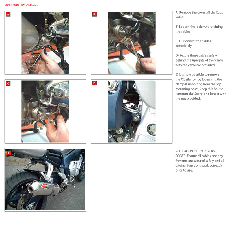 Scorpion Factory Satin Titanium Oval Exhaust - Yamaha FZ1/FZ1S 2006 - 2016