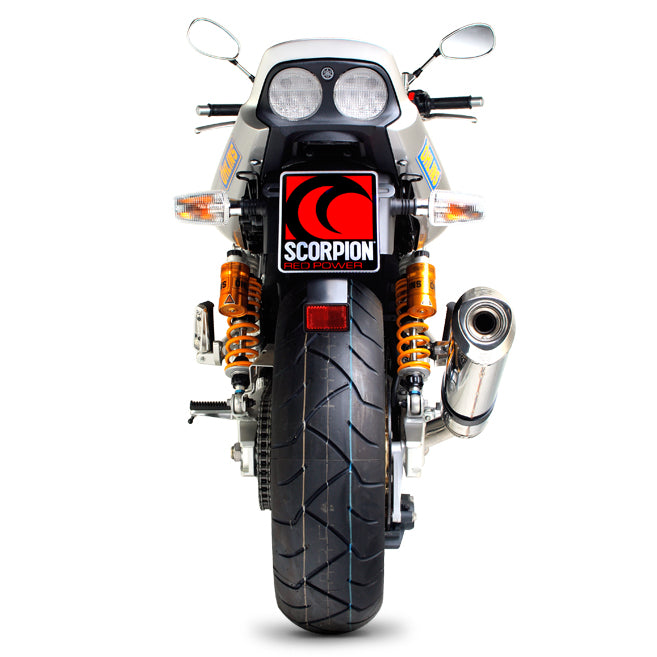 Scorpion Factory Stainless Round Exhaust Carbon Outlet Yamaha XJR 1300 07-10