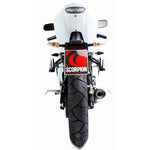 Scorpion Power Cone Satin Titanium Oval Exhaust - Yamaha YZF R 125 Full System 2008 - 2013