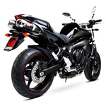 Scorpion Factory Carbon Round Exhaust - Yamaha FZS 600 Fazer FZ6 2007 - 2016