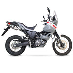 Scorpion Factory Carbon Oval Exhaust - Yamaha XT 660Z Tenere 2008 - 2013