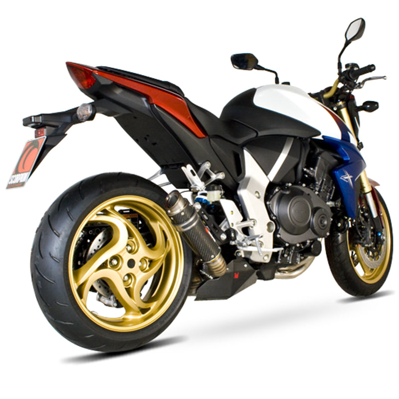Scorpion RP-1 GP Carbon Round Exhaust For Honda CB 1000 R 2008-2017
