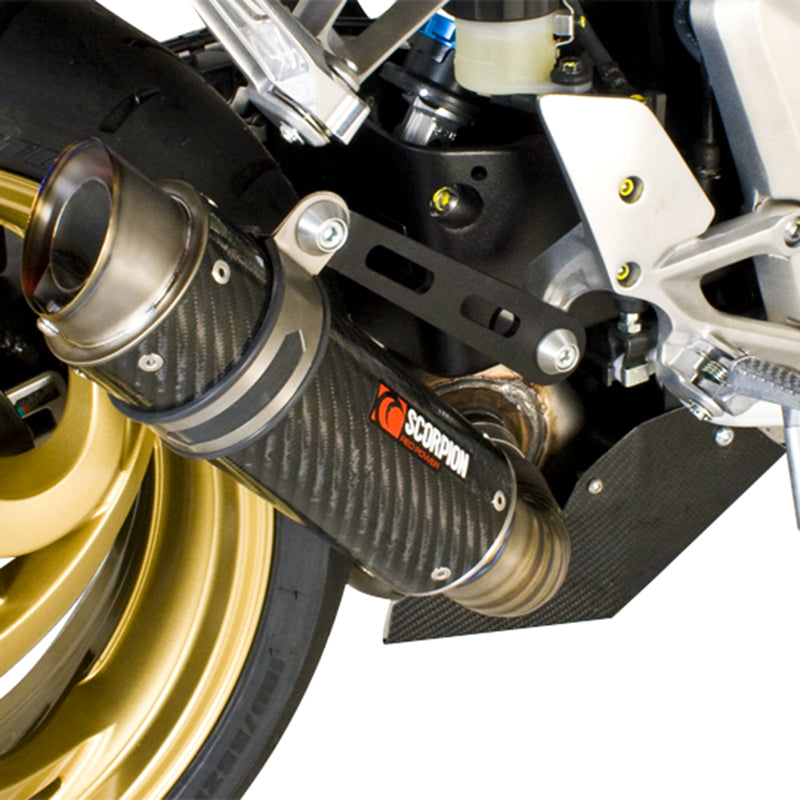 Scorpion RP-1 GP Satin Titanium Round Exhaust For Honda CB 1000 R 2008-2017