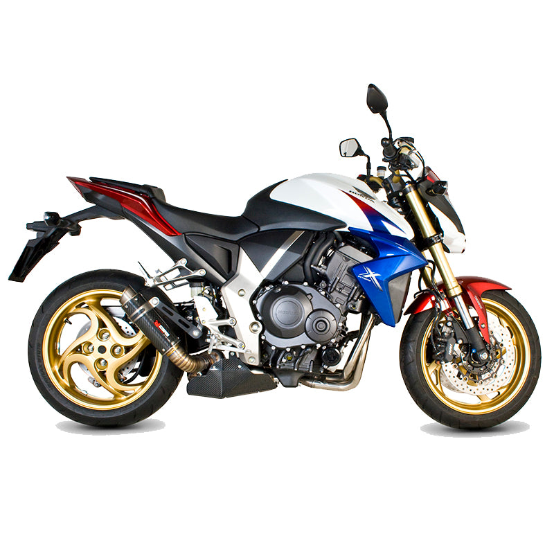Scorpion RP-1 GP Satin Titanium Round Exhaust For Honda CB 1000 R 2008-2017