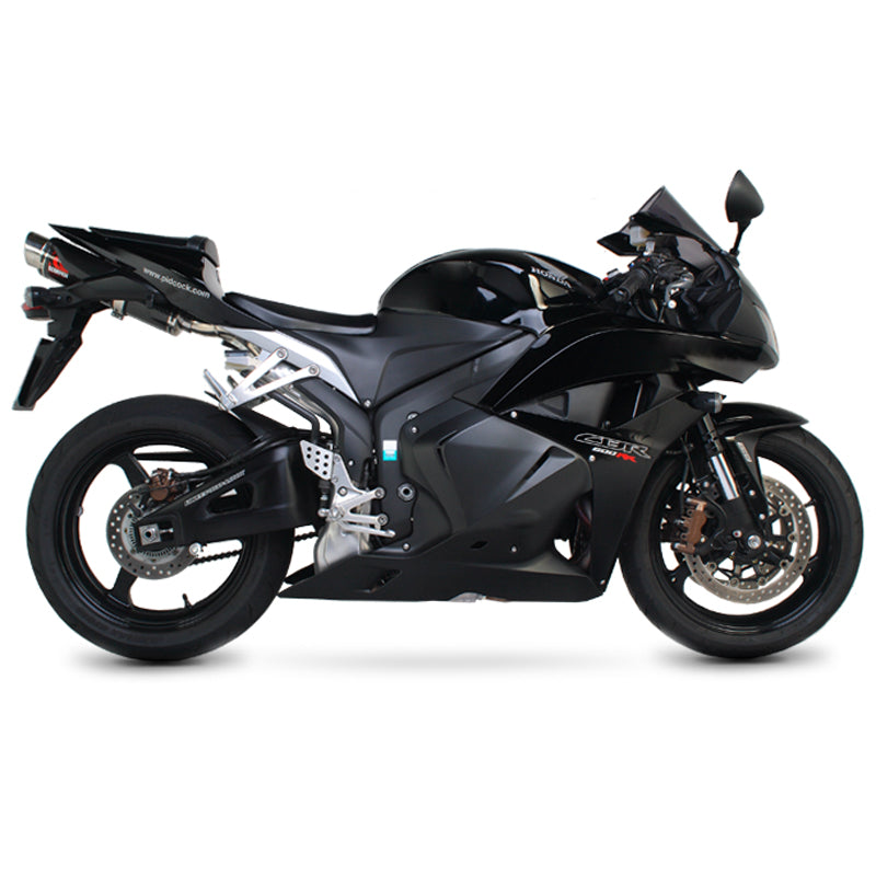 Scorpion Stealth Stainless Oval Exhaust For Honda CBR 600 RR 2007-2012