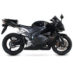 Scorpion Stealth Satin Titanium Oval Exhaust For Honda CBR 600 RR 2007-2012