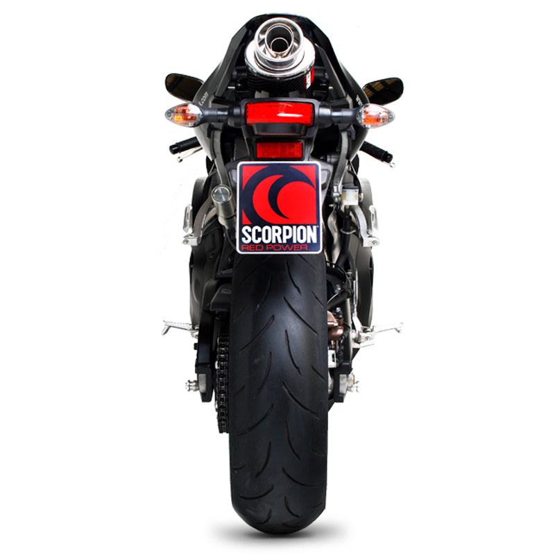 Scorpion Stealth Stainless Oval Exhaust For Honda CBR 600 RR 2007-2012