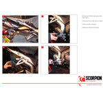 Scorpion Stealth Stainless Oval Exhaust For Honda CBR 600 RR 2007-2012