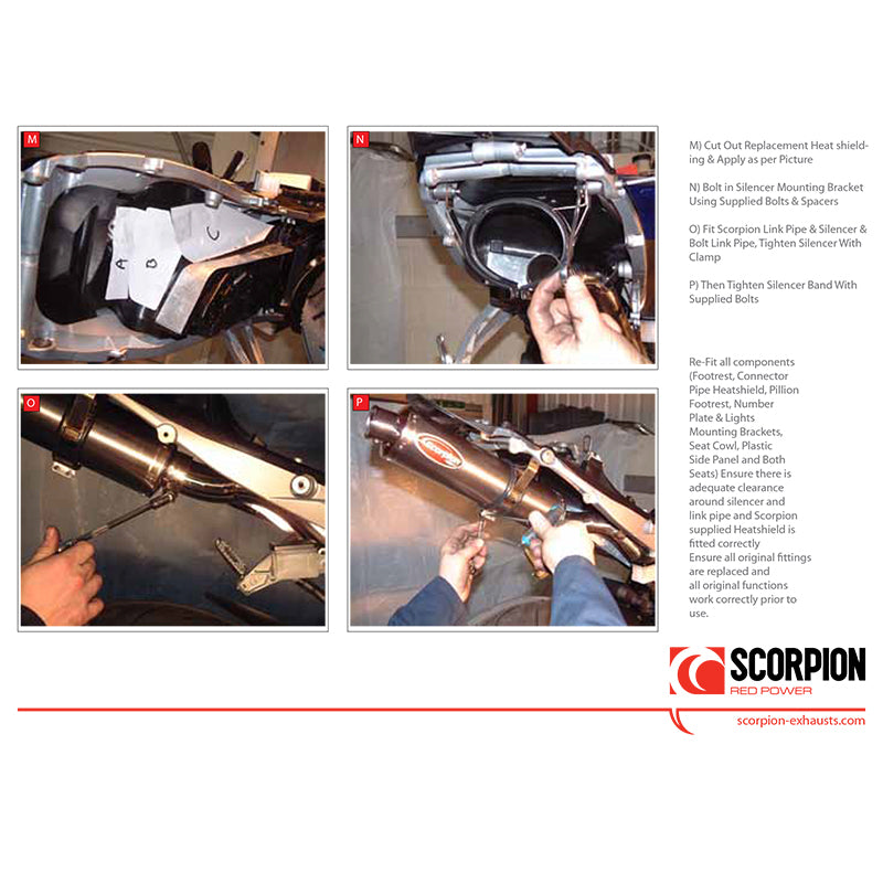 Scorpion Stealth Satin Titanium Oval Exhaust For Honda CBR 600 RR 2007-2012