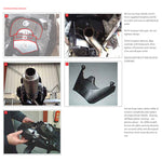 Scorpion Stealth Stainless Oval Exhaust Carbon Outlet Honda CBR 1000 RR 04-05