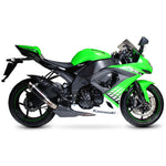 Scorpion RP-1 GP Carbon Round Exhaust For Kawasaki ZX10 R 2008-2010