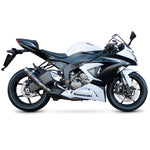 Scorpion RP-1 GP Carbon Round Exhaust - Kawasaki ZX-6R 2013 - 2018
