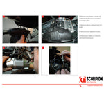 Scorpion Stealth Stainless Oval Exhaust Kawasaki ZX 636/ZX6RR 05-06