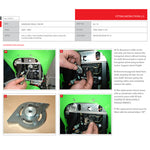 Scorpion Stealth Stainless Oval Exhaust Kawasaki ZX 636/ZX6RR 05-06