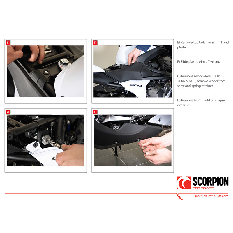 Scorpion Serket Stainless Oval Exhaust For Kawasaki Z 800 2013-2016