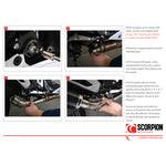 Scorpion Serket Stainless Oval Exhaust For Kawasaki Z 800 2013-2016