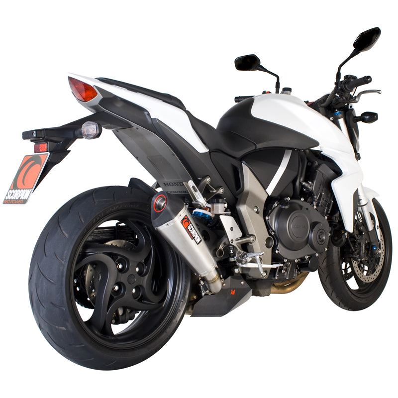 Scorpion Serket Taper Stainless Oval Exhaust For Honda CB 1000 R 2008-2017