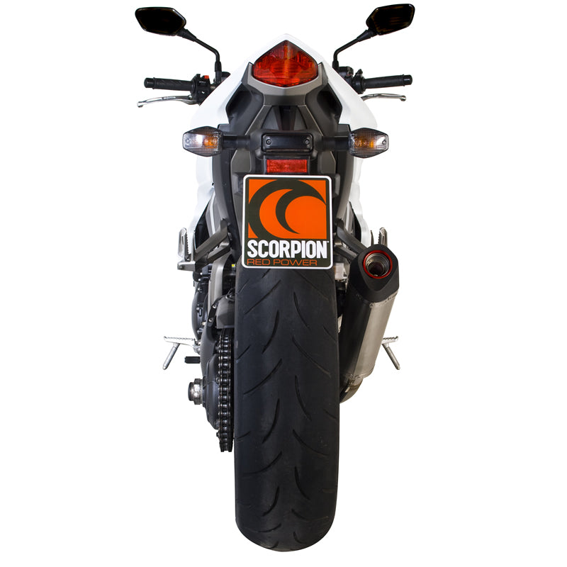 Scorpion Serket Taper Carbon Oval Exhaust For Honda CB 1000 R 2008-2017