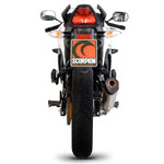 Scorpion Serket Taper Stainless Oval Exhaust For Honda CBR 125 R System 2011-2016
