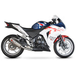 Scorpion Serket Carbon Oval Exhaust For Honda CBR 250 R 2011-2016