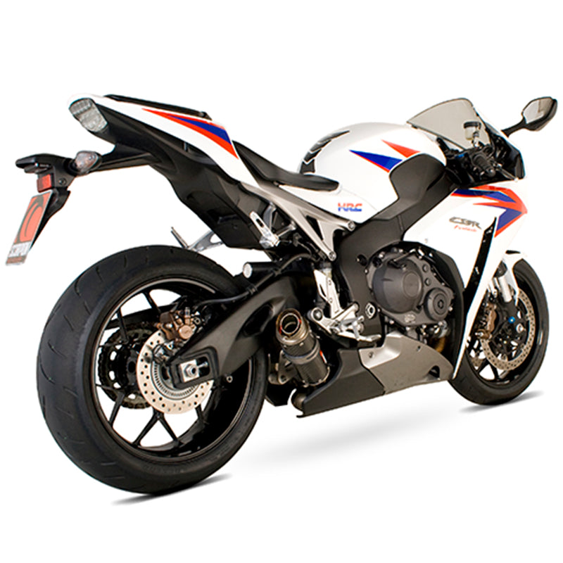 Scorpion RP-1 GP Satin Titanium Round Exhaust Honda CBR 1000 RR 2012 - 2013