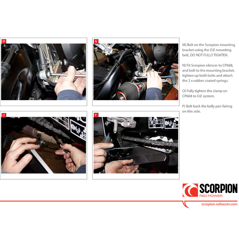 Scorpion Serket Taper Satin Titanium Oval Exhaust For Honda CBR 1000 RR 2012-2013