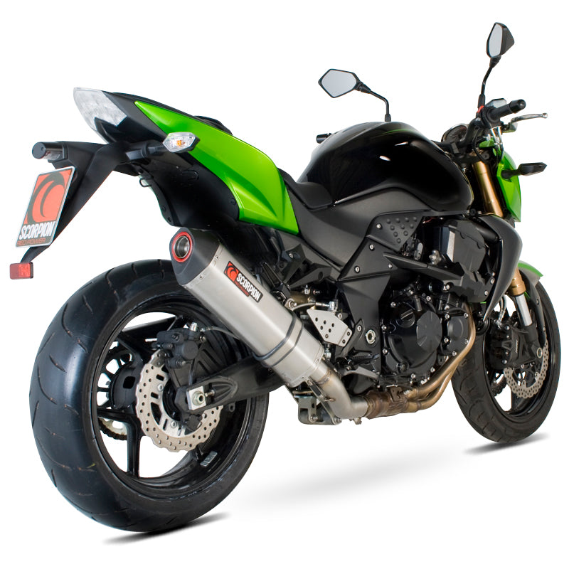 Scorpion Serket Stainless Oval Exhaust For Kawasaki Z 750 2007-2012