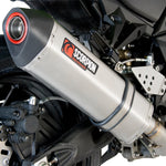 Scorpion Serket Stainless Oval Exhaust For Kawasaki Z 750 2007-2012