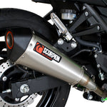 Scorpion Serket Taper Carbon Oval Exhaust - Kawasaki NINJA 250R 2008 - 2012