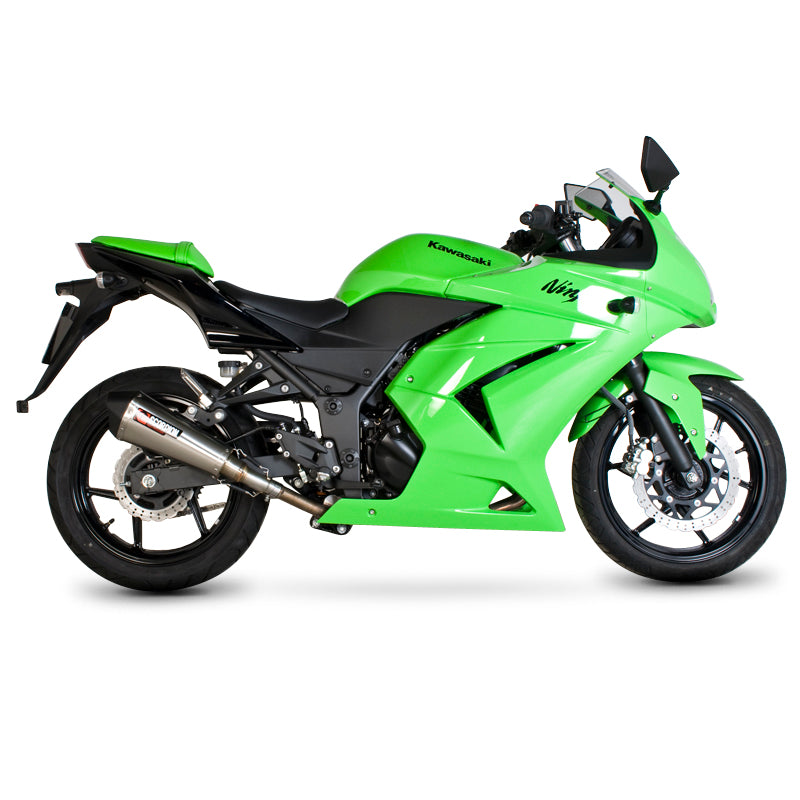 Scorpion Serket Taper Carbon Oval Exhaust - Kawasaki NINJA 250R 2008 - 2012