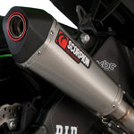 Scorpion Serket Taper Carbon Oval Exhaust For Kawasaki ZX-6R 2009-2012