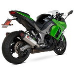 Scorpion Serket Carbon Oval Exhaust For Kawasaki Z1000 2010-2013