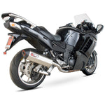 Scorpion Serket Stainless Oval Exhaust For Kawasaki GTR 1400 2007-2018