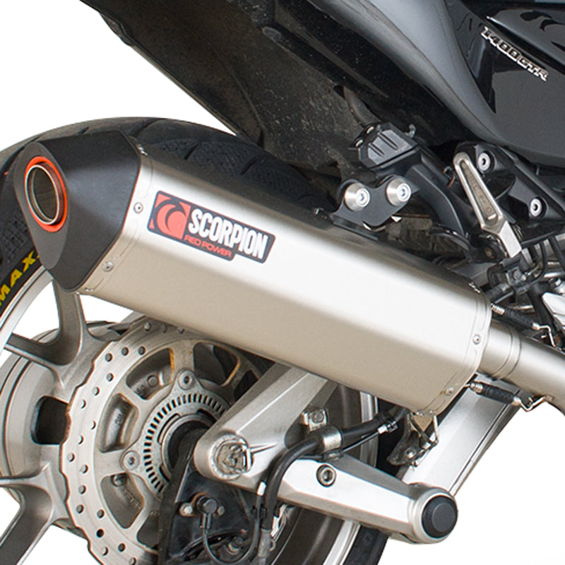 Scorpion Serket Stainless Oval Exhaust For Kawasaki GTR 1400 2007-2018