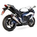Scorpion Serket Taper Carbon Oval Exhaust For Suzuki GSXR600 K8-10 2008-2010
