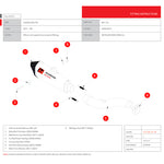 Scorpion Serket Taper Satin Titanium Oval Exhaust For Suzuki GSR 750 2011-2016