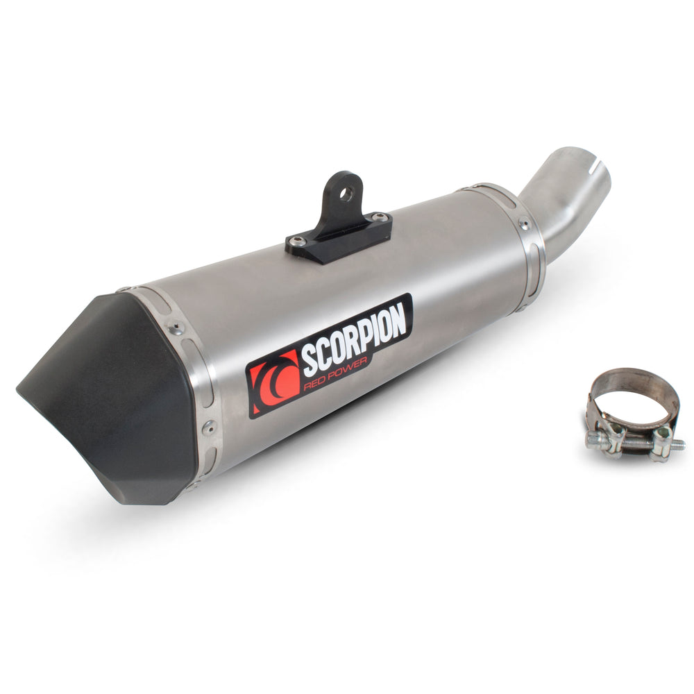 Scorpion Serket Taper Carbon Oval Exhaust For Suzuki GSXR 1000 L1 2012-2016