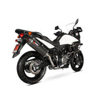 Scorpion Serket Parallel Carbon Oval Exhaust For Suzuki DL 650 V-Strom 2012-2016