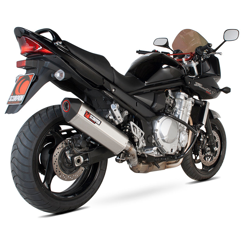 Scorpion Serket Carbon Oval Exhaust For Suzuki GSF 1250 BAndit 2007-2015