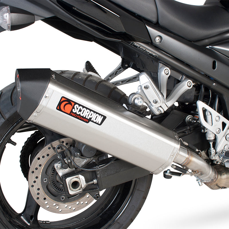 Scorpion Serket Stainless Oval Exhaust For Suzuki GSF 1250 BAndit 2007-2015