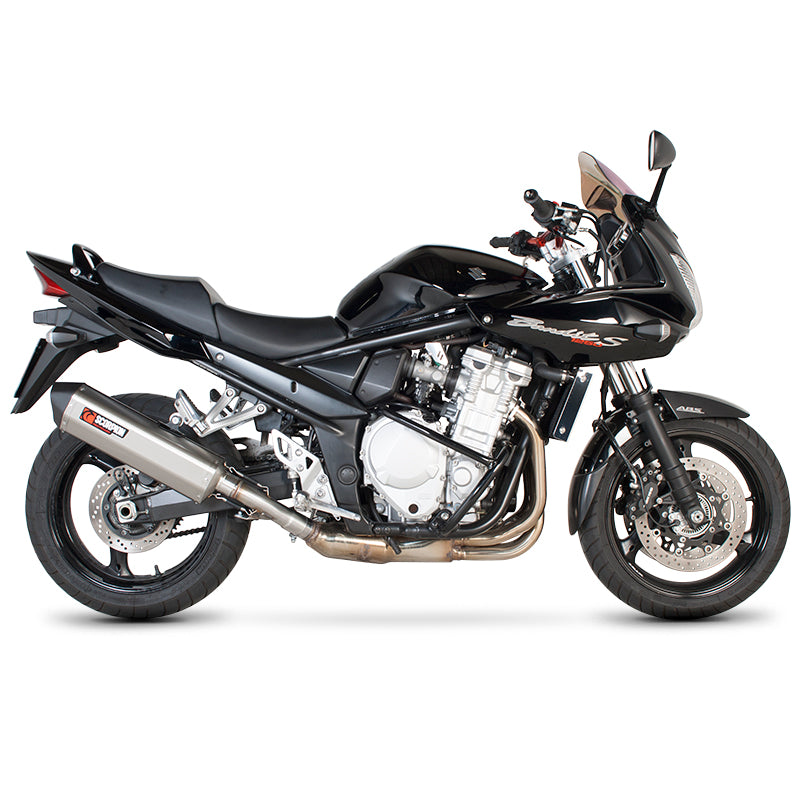 Scorpion Serket Stainless Oval Exhaust For Suzuki GSF 1250 BAndit 2007-2015