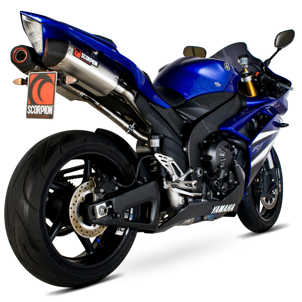 Scorpion Serket Carbon Oval Exhaust For Yamaha YZF 1000 R1 2007-2008