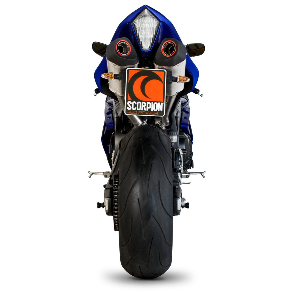Scorpion Serket Carbon Oval Exhaust For Yamaha YZF 1000 R1 2007-2008