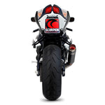 Scorpion RP-1 GP Carbon Round Exhaust For Suzuki GSXR 1000 K9 2009-2011