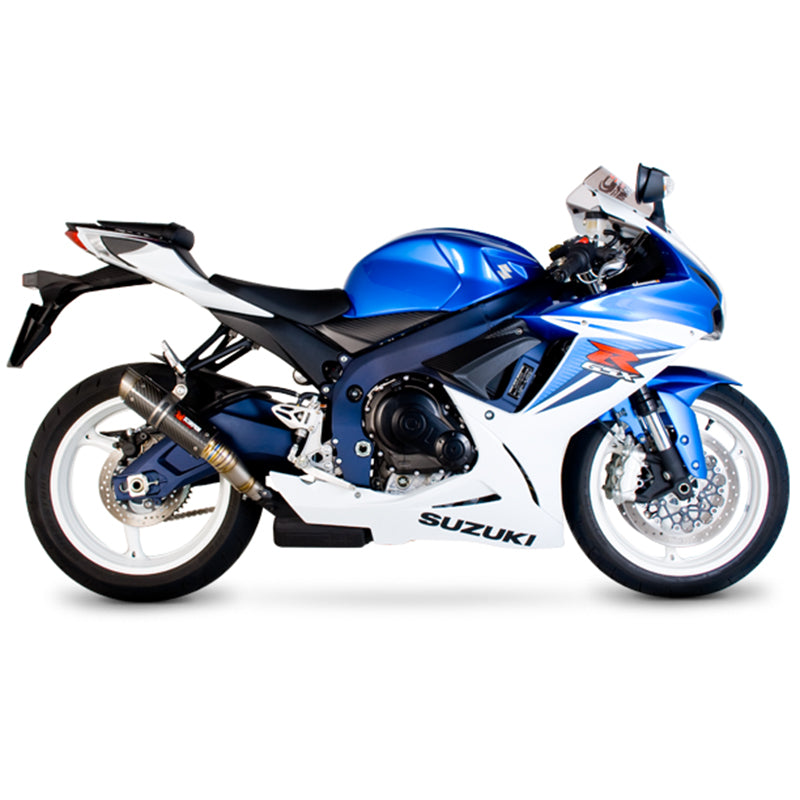 Scorpion RP-1 GP Carbon Round Exhaust For Suzuki GSXR 750 K11 2011-2017