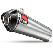 Scorpion Power Cone Stainless Oval Exhaust Carbon Outlet Triumph Speed Triple 1050 08-10