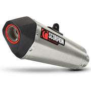 Scorpion Serket Taper Stainless Oval Exhaust - Honda CBR 650 F Full System 2014