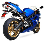 Scorpion Stealth Carbon Oval Exhaust Triumph Daytona 675 06-Current